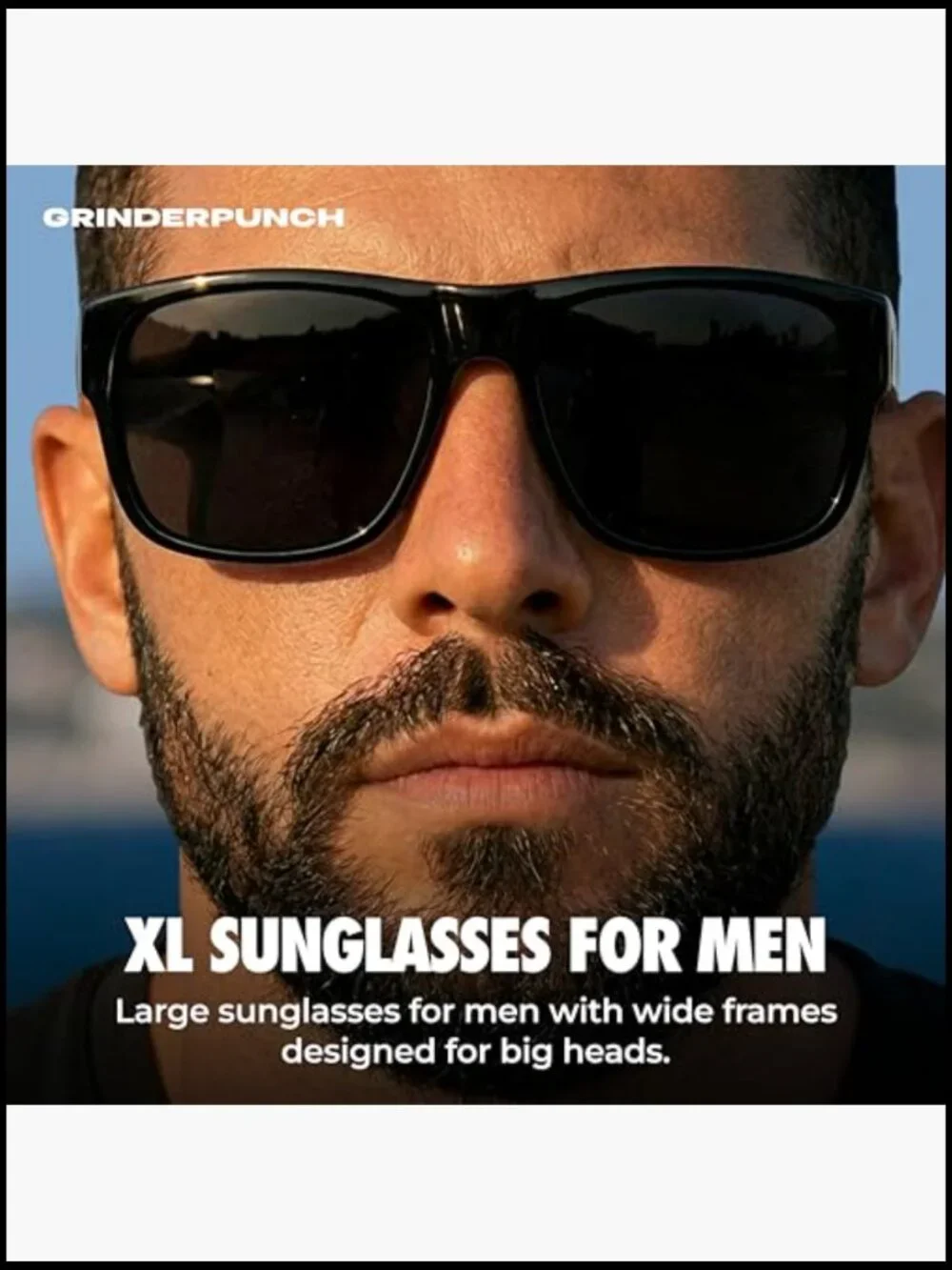 XL Polarized UV400 Sunglasses for Men - 2 Pack